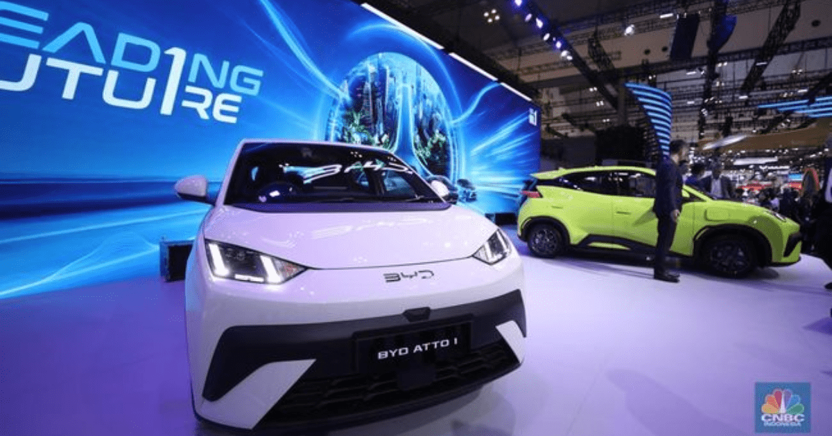 BYD Tembus Tiga Besar