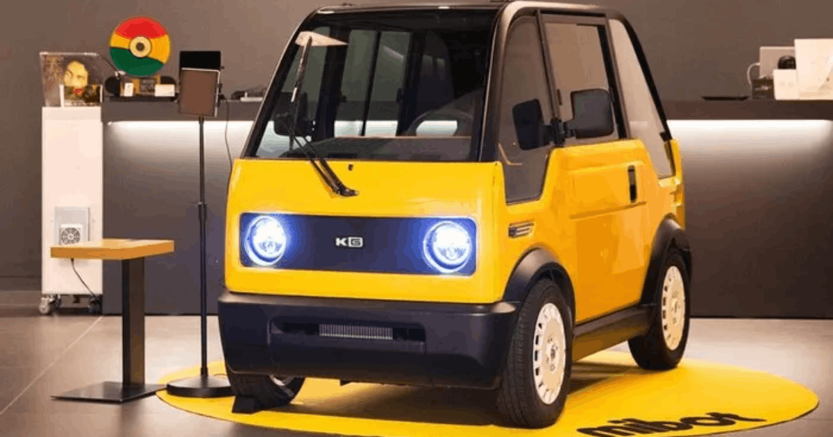 Mobil Listrik Mungil Mibot