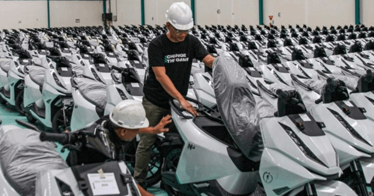 Penjualan Motor Listrik Alva