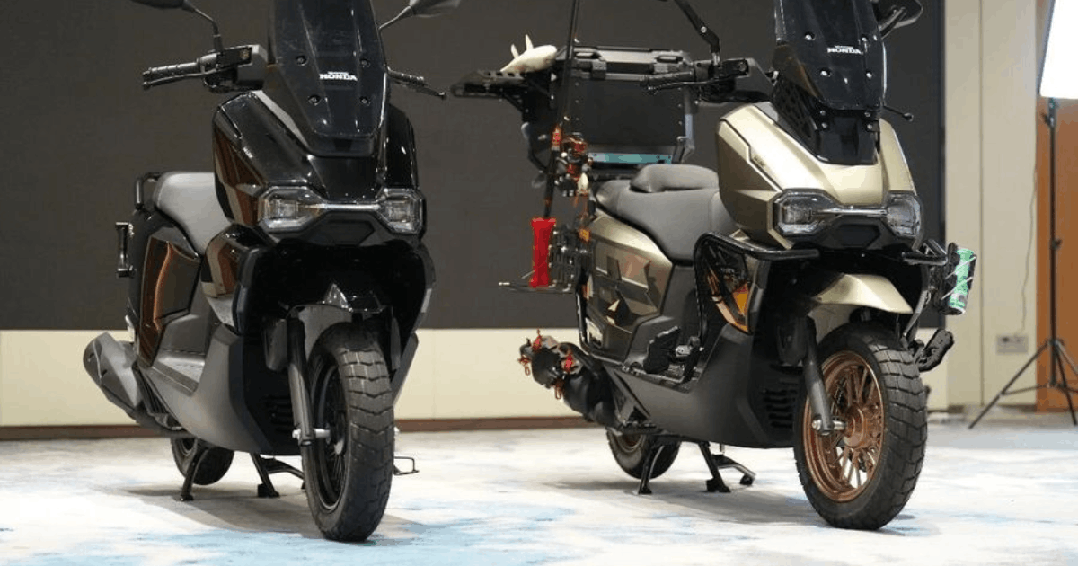 Skutik petualang Honda HRD125