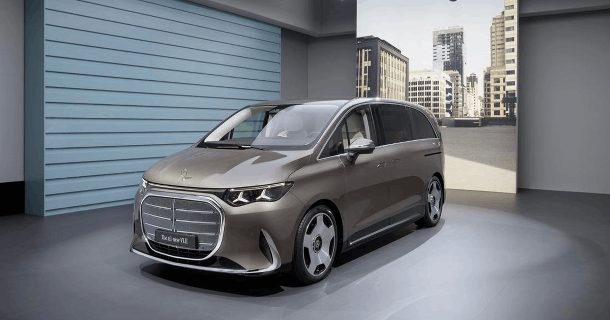 Van Listrik Mewah Mercedes-Benz