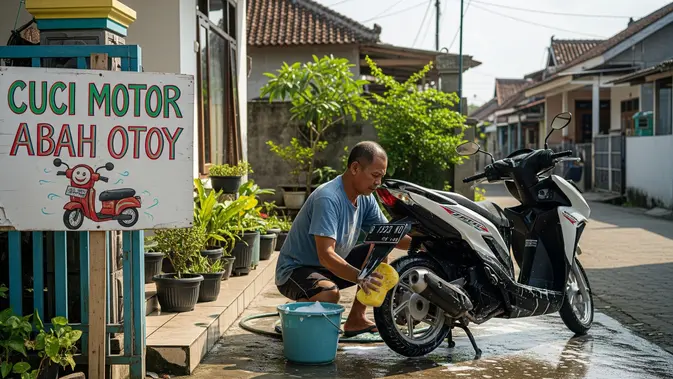 motor lebih awet - ilustrasi berita Lima Kebiasaan Sederhana yang Bikin Motor Lebih Awet