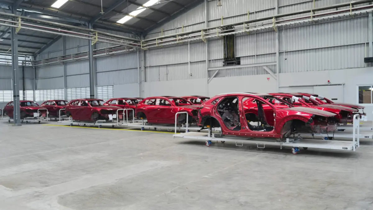 pabrik perakitan - ilustrasi berita Mazda Resmi Miliki Pabrik Perakitan Pertama di Indonesia, CX-30 Jadi Produksi…