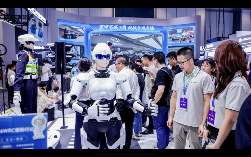 robot humanoid - ilustrasi berita Robot Humanoid Mornine Cetak Sejarah Dunia dan Hadir di Showroom Indonesia